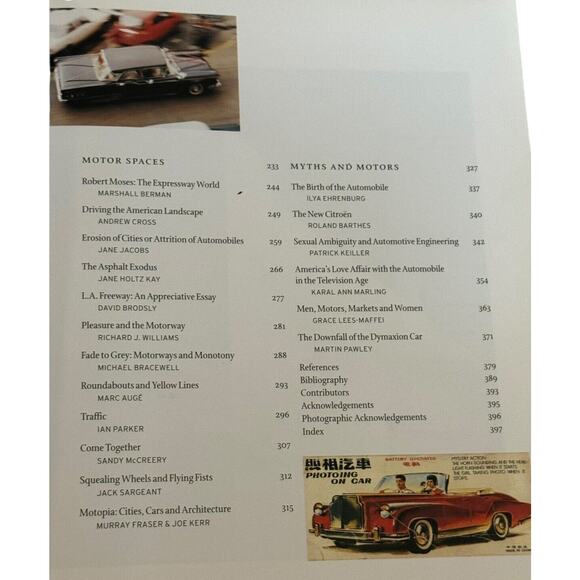 Autopia Cars and Culture Book Automobile Design Transport Wollen Kerr Library - Picture 9 of 10